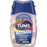 TUMS Extra Strength Sugar-Free Antacid, Melon Berry Chewable Tablets for Heartburn Relief, 80 CT, thumbnail image 1 of 1