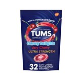 TUMS Antacid, Chewy Delights Ultra Strength Soft Chews for Heartburn Relief, 32 CT, thumbnail image 1 of 1