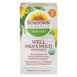 Sundown Organics - Thrive Men's Multivitamin, 30 CT, thumbnail image 1 of 1