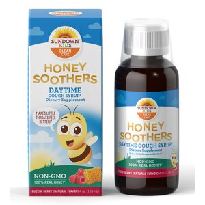 Sundown Naturals Kids Honey Soothers Daytime Cough Syrup