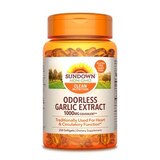 Sundown Naturals Odorless Garlic Softgels 1000mg, 250CT, thumbnail image 1 of 1