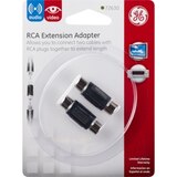 GE RCA Extension Adapter, Allows You To Connect Two Cables With RCA Plugs Together To Extend Lenth, thumbnail image 2 of 3