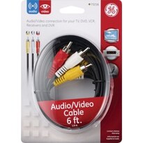 GE  Audio/Video Cable, 6'