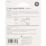 GE 2-Way Signal Splitter, thumbnail image 3 of 3