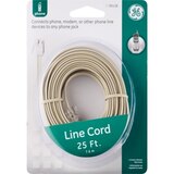 GE Phone Line Cord, 25', thumbnail image 1 of 3