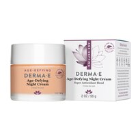 Derma E Age-Defying Night Creme with Astaxanthin and Pycnogenol, 2 OZ