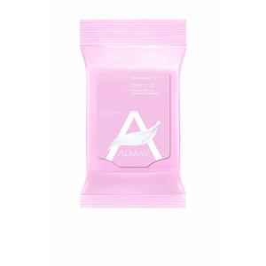 Almay Ultra Hydrating Makeup Remover Cleansing Towelettes, Hypoallergenic, Cruelty Free, Oil Free, Fragrance Free, Opthamologist & Dermatologist Tested, 25CT