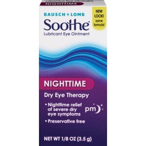 Soothe Nightime Lubricant Eye Ointment, .125 OZ