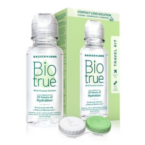 Biotrue Travel Kit with Lens Case, 2 OZ