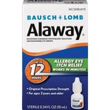 Bausch & Lomb Alaway Allergy Eye Itch Relief, 0.34 OZ, thumbnail image 1 of 1