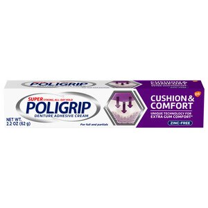 Poligrip Cushion & Comfort, 2.2 OZ