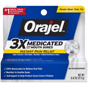 Orajel For All Mouth Sores Maximum Strength Gel