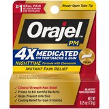 Orajel Severe PM Toothache & Gum Relief Long-Lasting Cream, thumbnail image 1 of 1