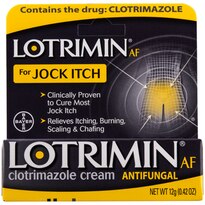 Lotrimin AF Jock Itch Antifungal Treatment Cream, 0.42 OZ Tube