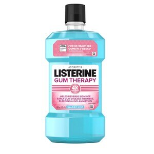 Listerine Gum Therapy Anti-Gingivitis Mouthwash, Glacier Mint, 16.9 OZ