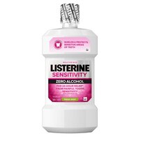 Listerine Sensitivity Alcohol-Free Mouthwash, Fresh Mint