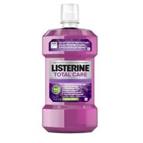 Listerine Total Care Anticavity Mouthwash, Fresh Mint Flavor