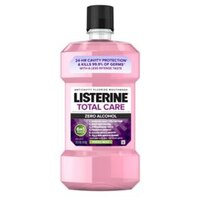 Listerine Total Care Zero Alcohol-Free Mouthwash, Fresh Mint, 33.8 OZ