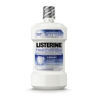 Listerine Healthy White Vibrant Multi-Action Fluoride Mouthwash For Whitening Teeth, 32 OZ