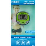 HoMedics Hip & Pocket Pedometer, thumbnail image 1 of 5