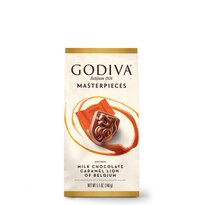 Godiva Masterpieces Milk Chocolate Caramel Lion Of Belgium 