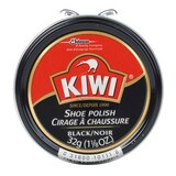 KIWI Paste Shoe Polish, Black, thumbnail image 1 of 1