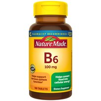 Nature Made Vitamin B-6 Tablets 100 mg, 100CT