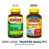 Nature Made Flaxseed Oil Softgels 1000 mg, thumbnail image 2 of 4