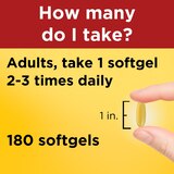 Nature Made Flaxseed Oil 1000mg/500mg Omega-3 Softgels, thumbnail image 4 of 4