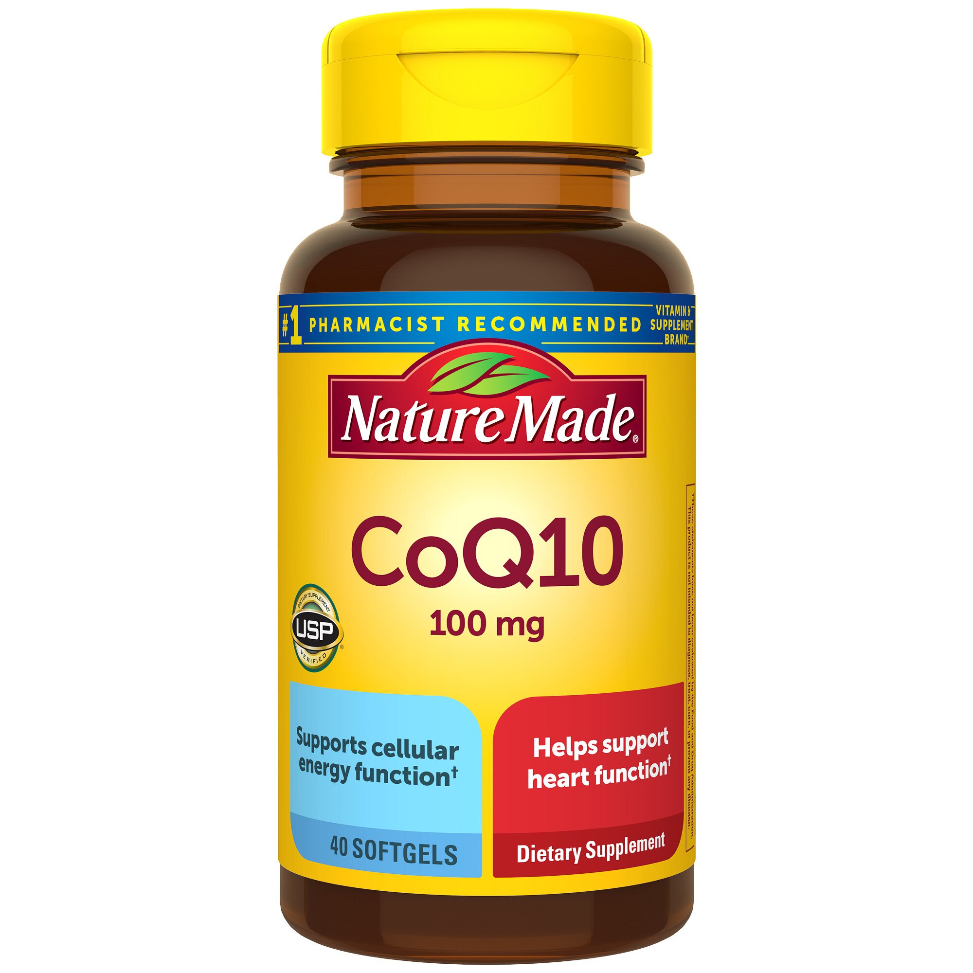 Nature Made CoQ10 Liquid Softgels 100 Mg, 40CT