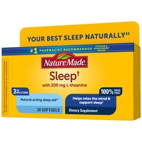 Nature Made Sleep Natural Sleep Aid Liquid Softgels