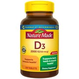 Nature Made D3 2000 IU Vitamin D, 220CT, thumbnail image 1 of 1