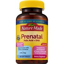 Nature Made Prenatal Multi+DHA 200mg Liquid Softgels