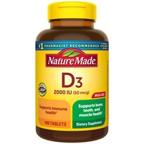 NATURE MADE VITAMIN D3 2000 IU MEGA