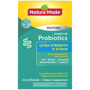 Nature Made Digestive Probiotics Multi-Strain 12 Ultra-Strength, 25CT