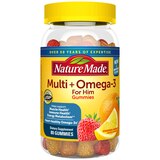 Nature Made Multivitamin for Him + Omega-3 Adult Gummies, 80 CT, thumbnail image 1 of 1