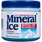 Mineral Ice Original Therapeutic Greaseless Pain Relieving Gel, 16 OZ, thumbnail image 1 of 1