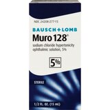 Bausch+Lomb Muro 128 SodiumChloride Hypertonicity 5% Drops, thumbnail image 1 of 1