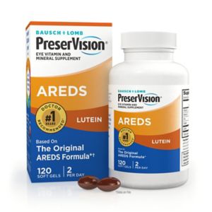 PreserVision Eye Vitamin & Mineral Supplement AREDS Lutein