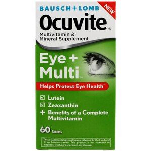 Ocuvite Eye + Multi Vitamin & Mineral Supplement, 60CT