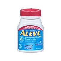 Aleve Easy Open Arthritis Cap Pain Relief Naproxen Sodium 220MG (NSAID) Caplets