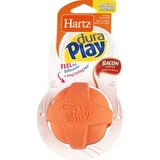 Hartz Dura Play Ball Dog Toy, Bacon Scented, thumbnail image 1 of 1