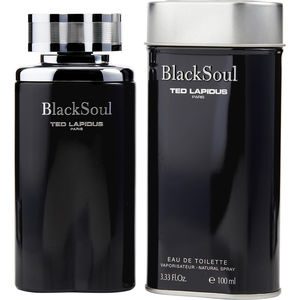 Black Soul by Ted Lapidus Eau De Parfum Spray, 3.4 OZ