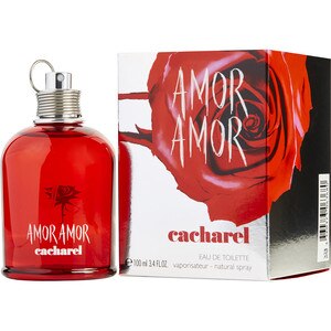 Amor Amor by Cacharel Eau de Toilette Spray, 3.4 OZ
