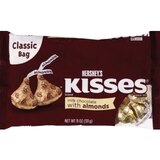 Hershey's Kisses Milk Chocolate With Almonds, thumbnail image 1 of 2