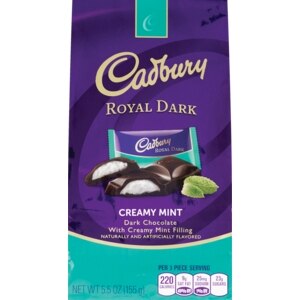 Cadbury Dark Mint Pouch, 5.5 OZ