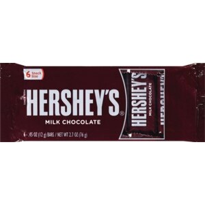 Hershey's Milk Chocolate Bars Snack Size