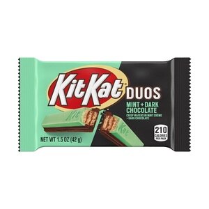 Kit Kat Duos Mint + Dark Chocolate Candy Bar, 1.5 OZ