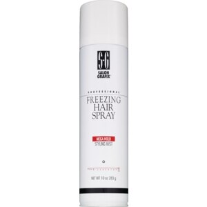 Salon Grafix Freezing Mega Hold Hair Spray, 10 OZ 