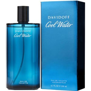 Cool Water by Davidoff Eau de Toilette Spray 6.7 OZ